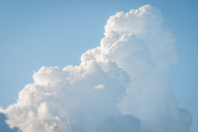 Low angle view of clouds in sky