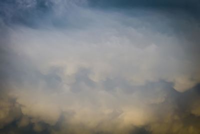 Low angle view of clouds in sky