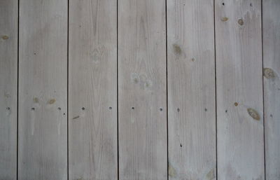 Full frame shot of wooden wall