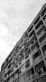 Low angle view of building against sky