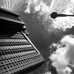 Low angle view of building against sky