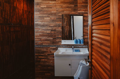View of bathroom at home