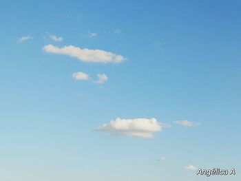 Low angle view of sky