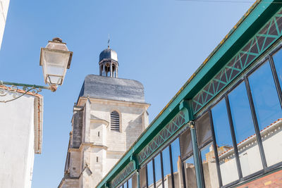 Low angle view of building against sky