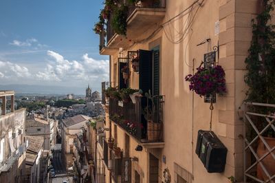 Buildings against sky