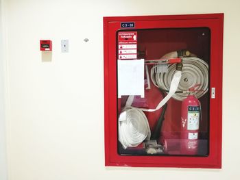 Close up of telephone booth