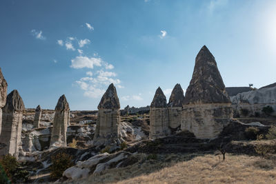 Old ruins against sky