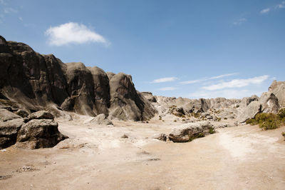 Panoramic view of landscape against sky