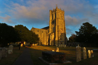 View of church against sky