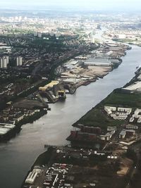 Aerial view of cityscape