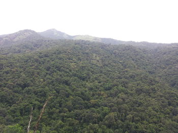 Scenic view of mountains