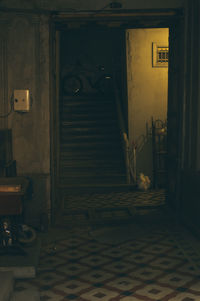 Entrance of old building