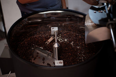 Coffee roasting machine