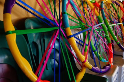 Full frame shot of colorful balloons