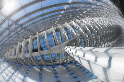 Interior of modern building