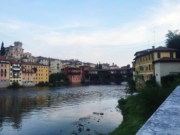 River with buildings in background