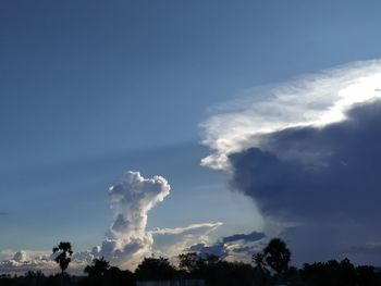 Low angle view of sky