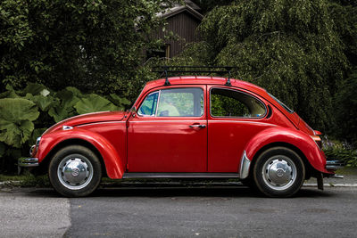 Car parked at roadside