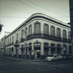 Building in city against sky