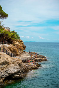 Porto azzurro beach