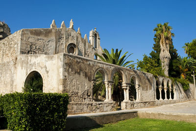 View of old building against sky