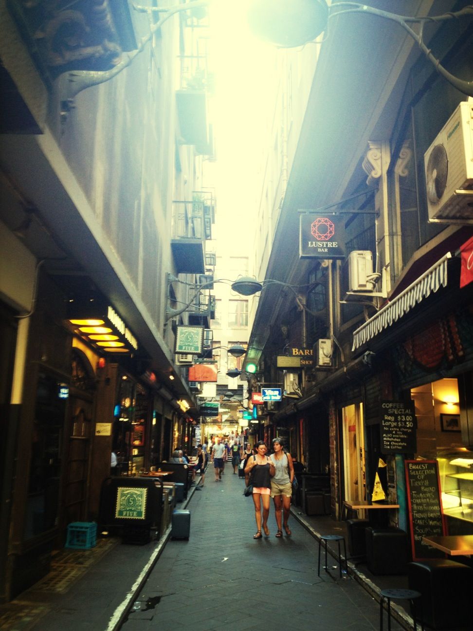 Laneway, where i was waiting for you.