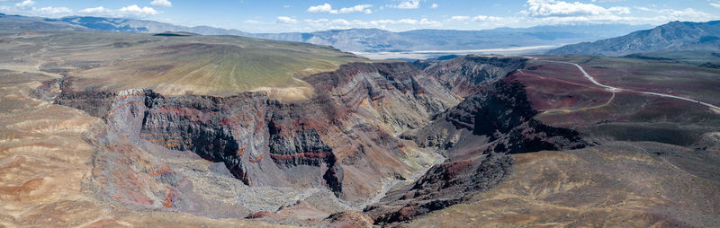 Father crowley overlook in death valley, california.