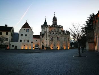 View of cathedral against sky in city