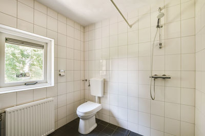 Interior of bathroom