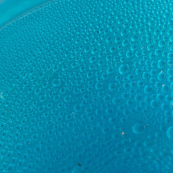 Close-up of bubbles in swimming pool