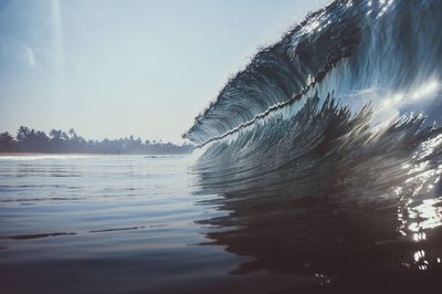 Close-up of wave