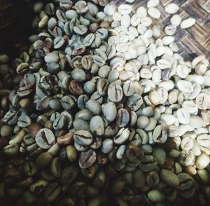 Full frame shot of coffee beans