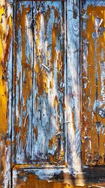 Full frame shot of weathered wall