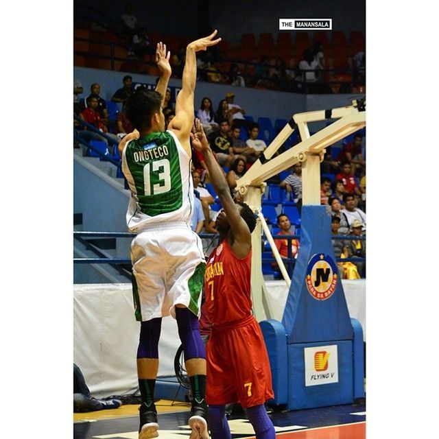 @jrongteco ? . . . NCAA Ncaa90 Ncaaseason90 CSBvsSSCR benilde blazers hoop basketball themanansala