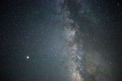 Full frame shot of sky at night