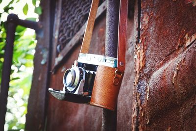 Close-up of rusty metal