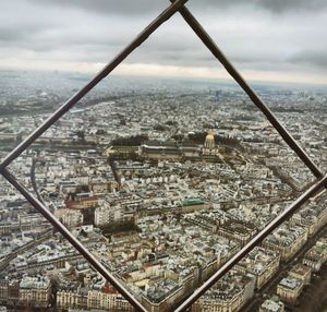 High angle view of cityscape