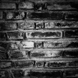 Full frame shot of brick wall