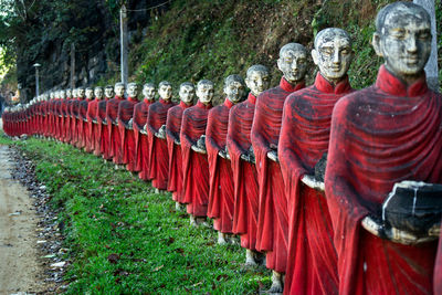 Statue of buddha in temple