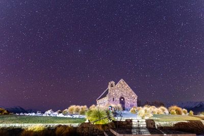 The church of good shepherd , lake tekapo,  ew zealand 