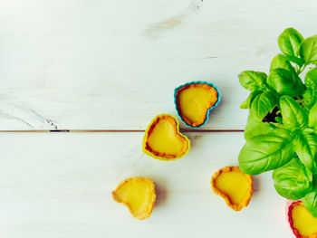 Close-up of fruits on table