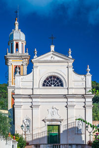 Low angle view of church