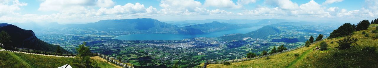 Panoramic shot of cityscape