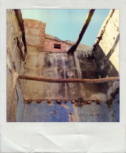 Low angle view of old building