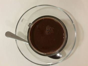 Close-up of drink on table