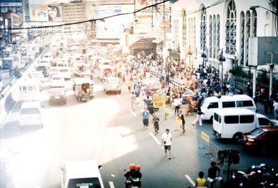 Traffic on city street