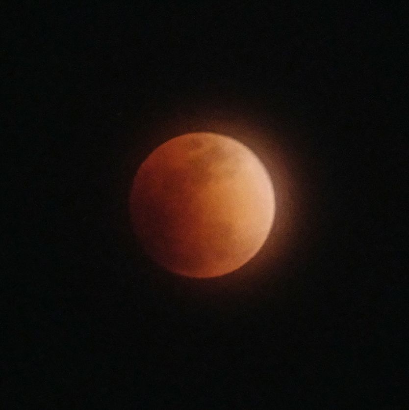 moon, beauty in nature, astronomy, nature, circle, scenics, planetary moon, moon surface, night, eclipse, tranquil scene, copy space, no people, tranquility, low angle view, outdoors, clear sky, sky, space