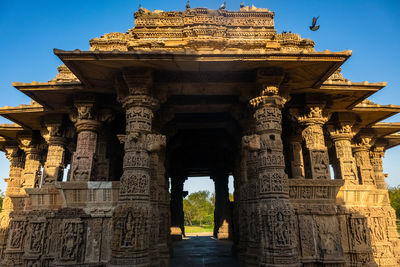 View of old temple