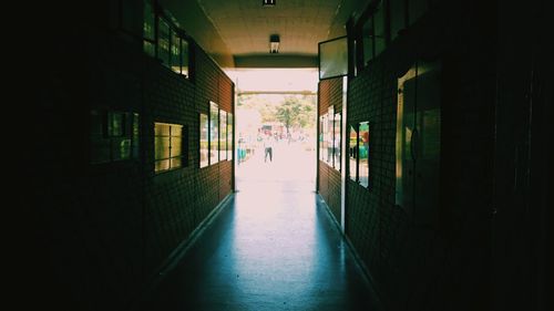 Corridor of building