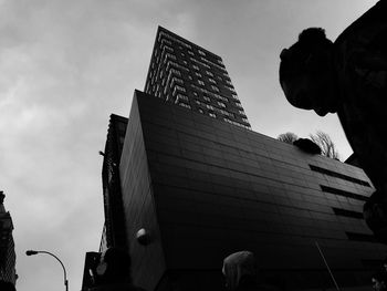Low angle view of building against sky